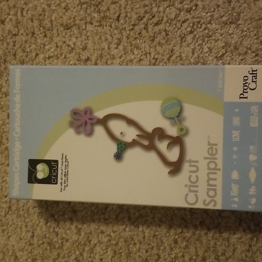 Cricut Cartridge Cricut Sampler.